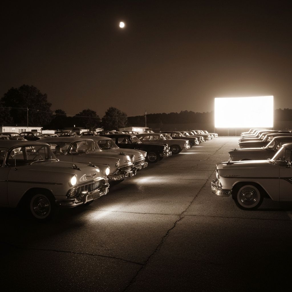 Melody Drive-in Drive-In in the 1950s