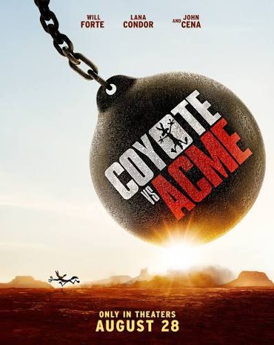 COYOTE VS ACME poster