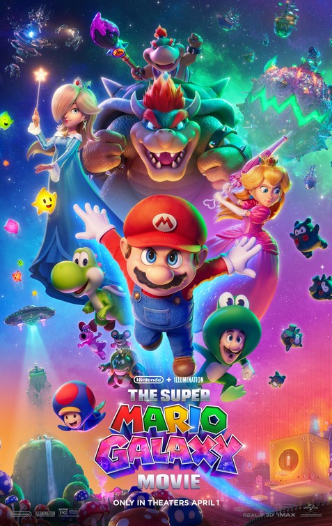 SUPER MARIO GALAXY poster